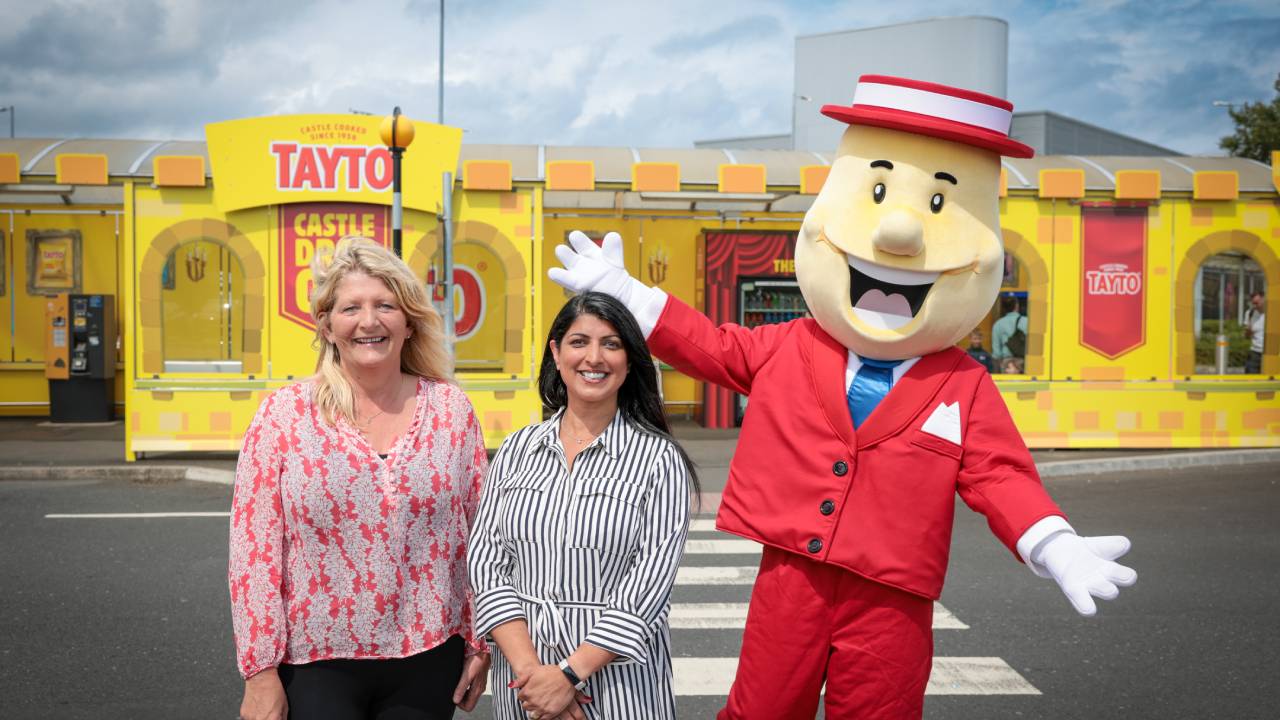 Ireland Belfast City Airport marks 15 years with Tayto